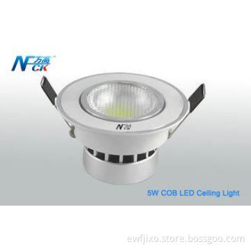 Energy-Saving Ra 90 5watt COB LED Ceiling Light With 1pc LE